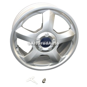 Janta aliaj 17 inch, 5 spite, design Silver Ford galaxy mk1 2.3 4x4