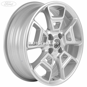 Janta aliaj 17 inch, 5 spite duble Ford Fiesta (2008-2012) 1.25 82 HP oe 1858897