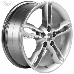 Janta aliaj 17 inch, 5 spite duble nichel Ford c-max 3 1.6 tdci