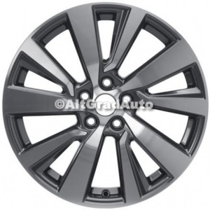 Janta aliaj 18 inch, 5 spite duble gri perlat Ford noul puma 1.5 ecoblue