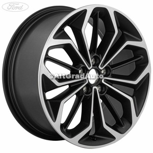 Janta aliaj 18 inch, 5 spite duble luster nickel Ford Focus (2019-2023) 1.0 EcoBoost 125 HP oe 2246334