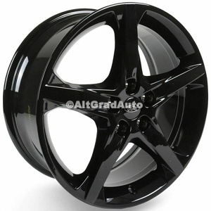 Janta aliaj 18 inch, 5 spite negru lucios Ford focus mk3 1.0 ecoboost