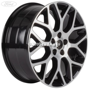 Janta aliaj 18 inch, 8 spite design Y negru Ford Grand C-Max (2011-2015) 2.0 TDCi 115 HP oe 2237408