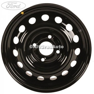 Janta tabla 14 inch negru Ford ka plus 1.2 ti-vct