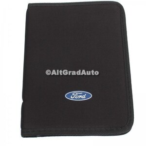 Mapa acte cu logo Ford neagra cu fermoar Ford  