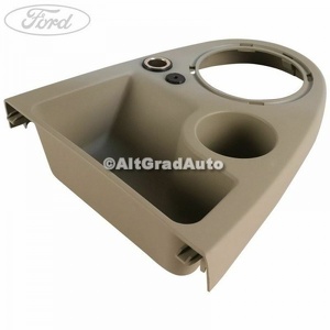 Panou consola timonerie culoare avocado cu gaura multimedia Ford fiesta mk6 facelift 1.25 16v