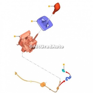 Selector Powershift Ford C-Max (2016-2020) 2.0 TDCi 170 HP oe 2041387