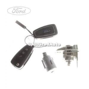 Set butuci cu 2 chei escamotabile Ford S-Max (2007-2014) 2.0 TDCi 115 HP oe 1805438