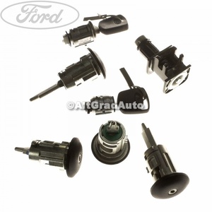 Set butuci incuietori complet 7 piese usa culisanta stanga Ford Transit Connect (2002-2014) 1.8 Di 75 HP oe 1482279