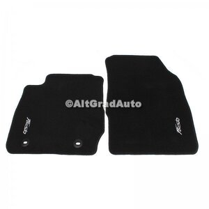 Set covorase fata, velur negru pana an 02/2011 Ford fiesta mk 7 1.25