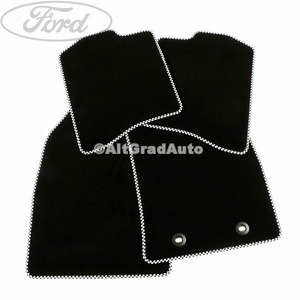 Set covorase fata si spate mocheta dunga chequered Ford Fiesta (2005-2008) 1.25 16V 75 HP oe 1484181