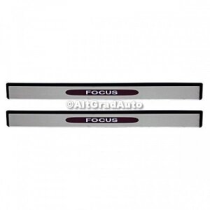 Set ornament prag fata iluminat logo Focus 3 usi Ford focus mk2 1.4