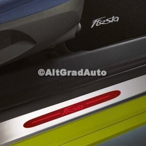 Set ornament prag fata iluminat logo Ford 3 usi Ford Fiesta (2008-2012) 1.25 82 HP oe 1756252