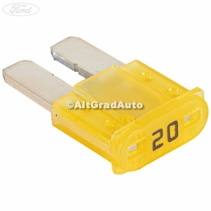 Siguranta 20 A galbena tip lama Ford B-Max 1.0 EcoBoost 120 HP oe 5218984