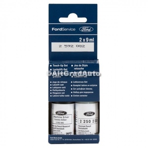 Vopsea machine silver metalic, 9 ml Ford Fiesta (2002-2005) 1.25 16V 75 HP oe 2245677
