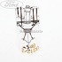 Bec iluminare lampa torpedou 12 V 2CP Ford B-Max 1.6 TDCi 95 HP oe 1505480