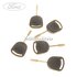 Cheie bruta culoare neagra fara cip Ford Escort MK5 1.8 i 16V 105 HP Part Number 87BBA22053HA