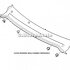 Clema prindere grila parbriz inferioara Ford Tourneo Connect 2014 1.6 TDCi 75 HP Part Number 3M5114197CB