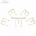 Clips alb conducta filtru combustibil 9.49 Ford Transit (2014-2018) 2.2 TDCi 4x4 125 HP oe 1802822