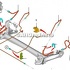 Clips conducta frana spate 1 Ford Fiesta MK6 1.25 82 HP Part Number 8V512B223BB