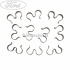 Clips dublu prindere conducta combustibil Ford Escort 2 1.8 D 60 HP Part Number E865455S81