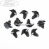 Clips prindere prag plastic culoare negru Ford Focus (2019-2025) 1.0 EcoBoost 85 HP oe 1692599
