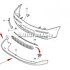 Deflector pietre negru pentru proiector patrat Ford Mondeo (2000-2007) 2.5 V6 24V 170 HP oe 1483765