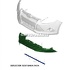 Deflector scut bara fata Ford Focus (2011-2014) 1.6 EcoBoost 150 HP oe 1688730