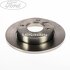 Disc frana fata diametru 240 mm plin Ford Ka (1996-2008) 1.3 i 70 HP Part Number 96FX1125A1B