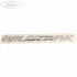 Emblema Wildtrak dark usa fata stanga Ford Ranger T6 3.2 TDCi 4x4 200 HP Part Number AB3921208A65AA5BAW