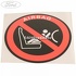Emblema atentie airbag Ford Fiesta MK5 1.3 69 HP oe 4968453
