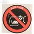 Emblema atentie airbag Ford Focus C-Max 1.6 TDCi 90 HP Part Number 7U51F00014AA