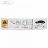 Emblema atentie cric Ford Kuga MK2 2.0 TDCi 4x4 136 HP Part Number CV6917A078AB