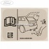 Eticheta atentionare portbagaj electric Ford Kuga 3 1.5 EcoBoost 120 HP Part Number DU5AA40245BA