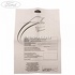 Eticheta dovada revizie service Ford Focus MK3 facelift 2.0 TDCi ST 185 HP oe 1052368