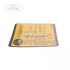 Eticheta valori aer conditionat Ford Fiesta (2002-2005) 1.4 16V 80 HP oe 1035259