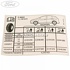 Eticheta valori presiune roti Ford C-Max (2011-2015) 1.6 EcoBoost 182 HP oe 1787088