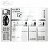 Eticheta valori presiune roti Ford Fiesta (2008-2012) 1.6 TDCi 90 HP oe 1680453