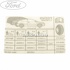 Eticheta valori presiune roti Ford Focus (2004-2007) 2.0 145 HP oe 1360234