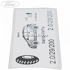 Eticheta valori presiune roti Ford Ka (2009-2016) 1.2 69 HP Part Number BS511532AA