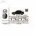 Eticheta valori presiune roti Ford Ka Plus 1.2 70 HP oe 2020808