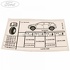 Eticheta valori presiune roti Ford Kuga (2008-2012) 2.0 TDCi 4x4 136 HP oe 1688790