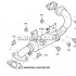 Garnitura racitor EGR Ford Galaxy 2 1.8 TDCi 125 HP Part Number 4M5Q9H454AA