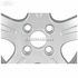 Janta aliaj 15 inch, 5 spite pline Ford Fiesta (2002-2005) 1.4 16V 80 HP oe 2237327