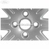 Janta aliaj 15 inch, 8 spite model 3 Ford Fusion 1.4 80 HP oe 1141300