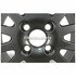 Janta aliaj 16 inch, 12 spite gri Ford Fiesta (2002-2005) 1.4 16V 80 HP oe 1554942