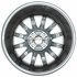 Janta aliaj 16 inch, 12 spite gri Ford Fiesta (2005-2008) 1.25 16V 70 HP oe 1554942