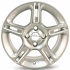 Janta aliaj 16 inch, 5 spite duble Ford Fiesta (2008-2012) 1.6 Ti 120 HP oe 2237329