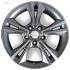 Janta aliaj 16 inch, 5 spite duble artic grey Ford Focus (2014-2018) 1.0 EcoBoost 100 HP oe 2237368