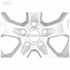 Janta aliaj 17 inch, 5 spite, Y design Ford Kuga Mk1 2.0 TDCI 140 HP Part Number 8V411007AB